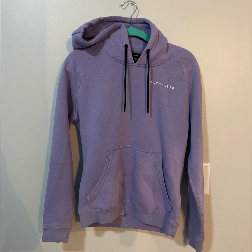 alphalete purple hoodie